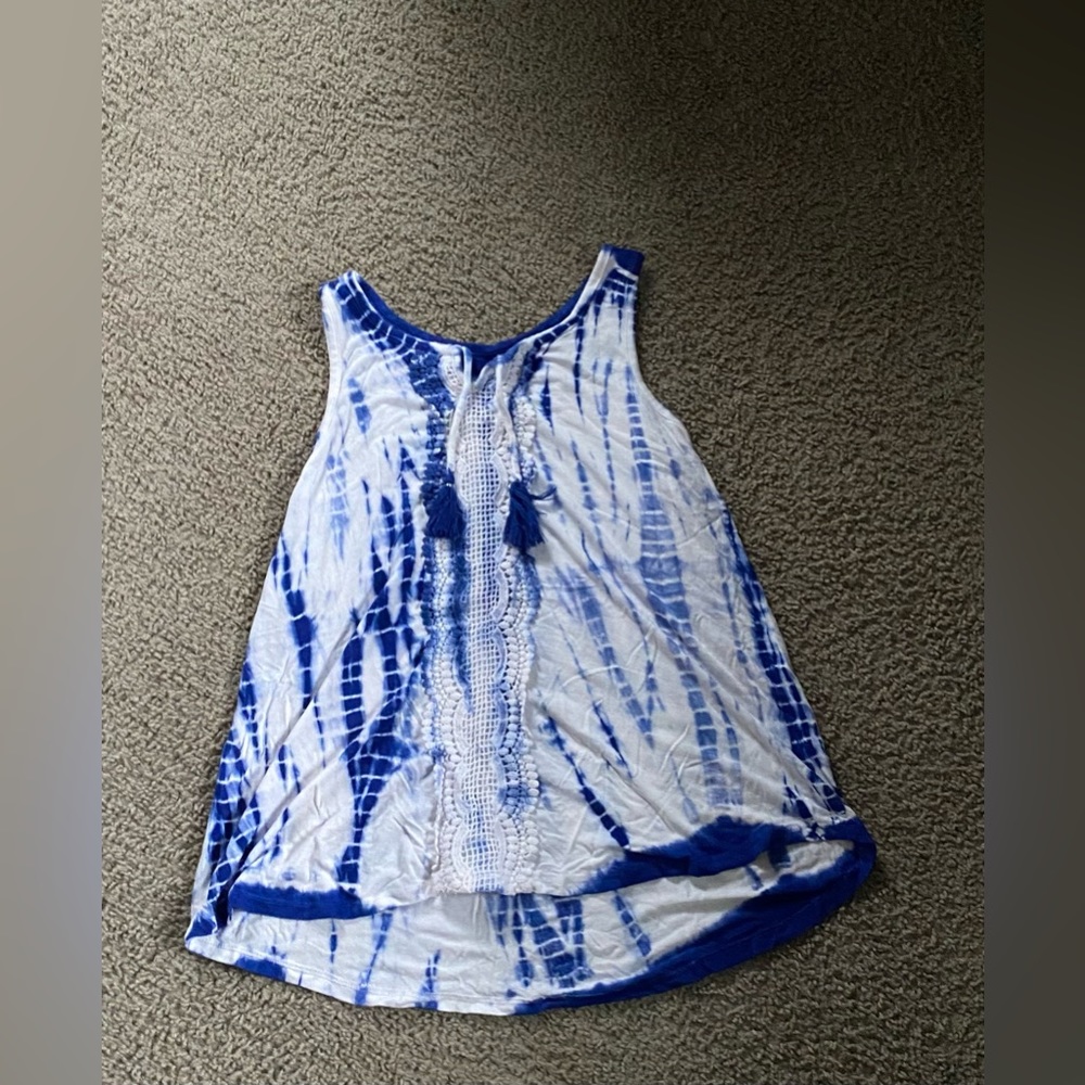 Justice tank top hardly worn